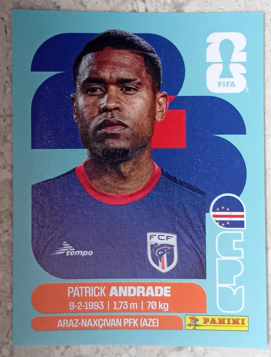 Cromos de F&uacute;tbol: Figurina Panini 2026 Cromo World Cup Usa Mundial 2026 Patrick Andrade Cape Verde n CPV 11