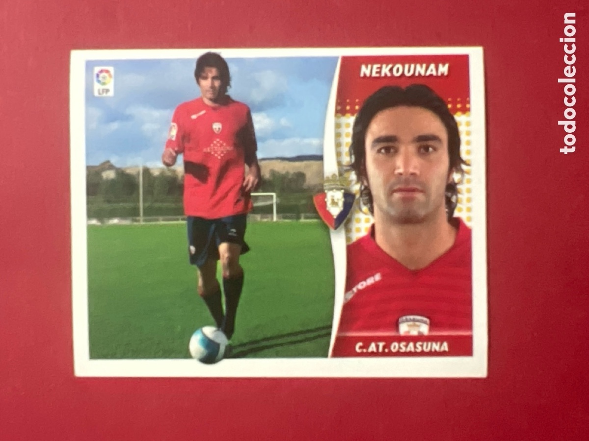 Cromos de F&uacute;tbol: C6978. EDICIONES ESTE 2006-2007 FICHAJE N&ordm;29 NEKOUNAM (OSASUNA) LIGA 06-07 CROMO