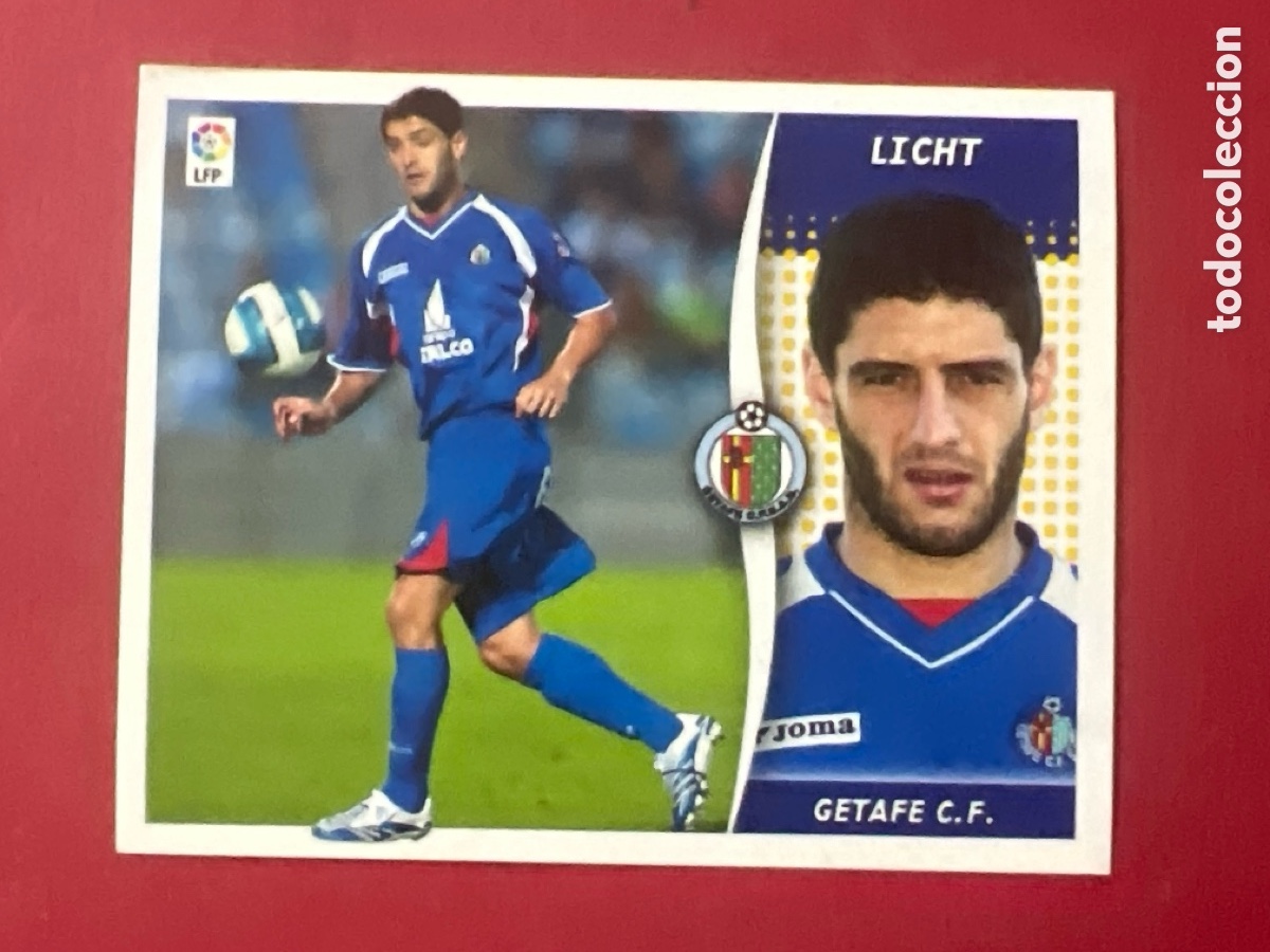 Cromos de F&uacute;tbol: C6980. EDICIONES ESTE 2006-2007 FICHAJE N&ordm;36 LICHT (GETAFE) LIGA 06-07 CROMO
