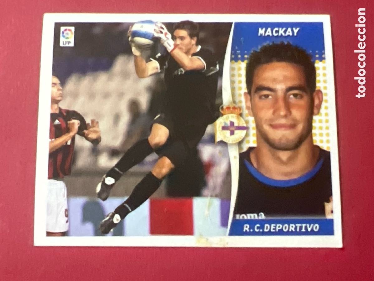 Cromos de F&uacute;tbol: C6988. MACKAY (R.C. DEPORTIVO) - COLOCA - LIGA 06/07 - EDICIONES ESTE - NUNCA PEGADO - 2006-2007.