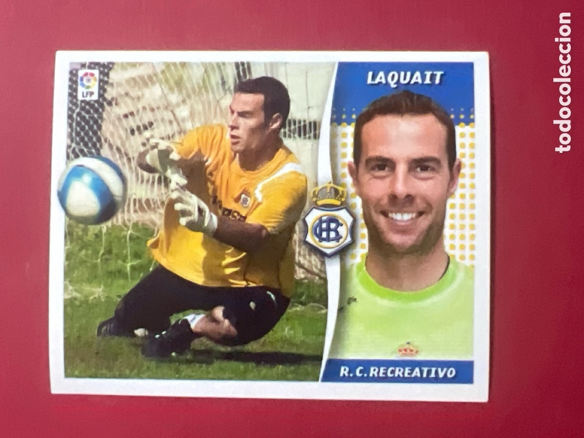 Cromos de F&uacute;tbol: C6989. liga 2006 - 2007 este, coloca laquait - recreativo, nuevo, nunca pegado