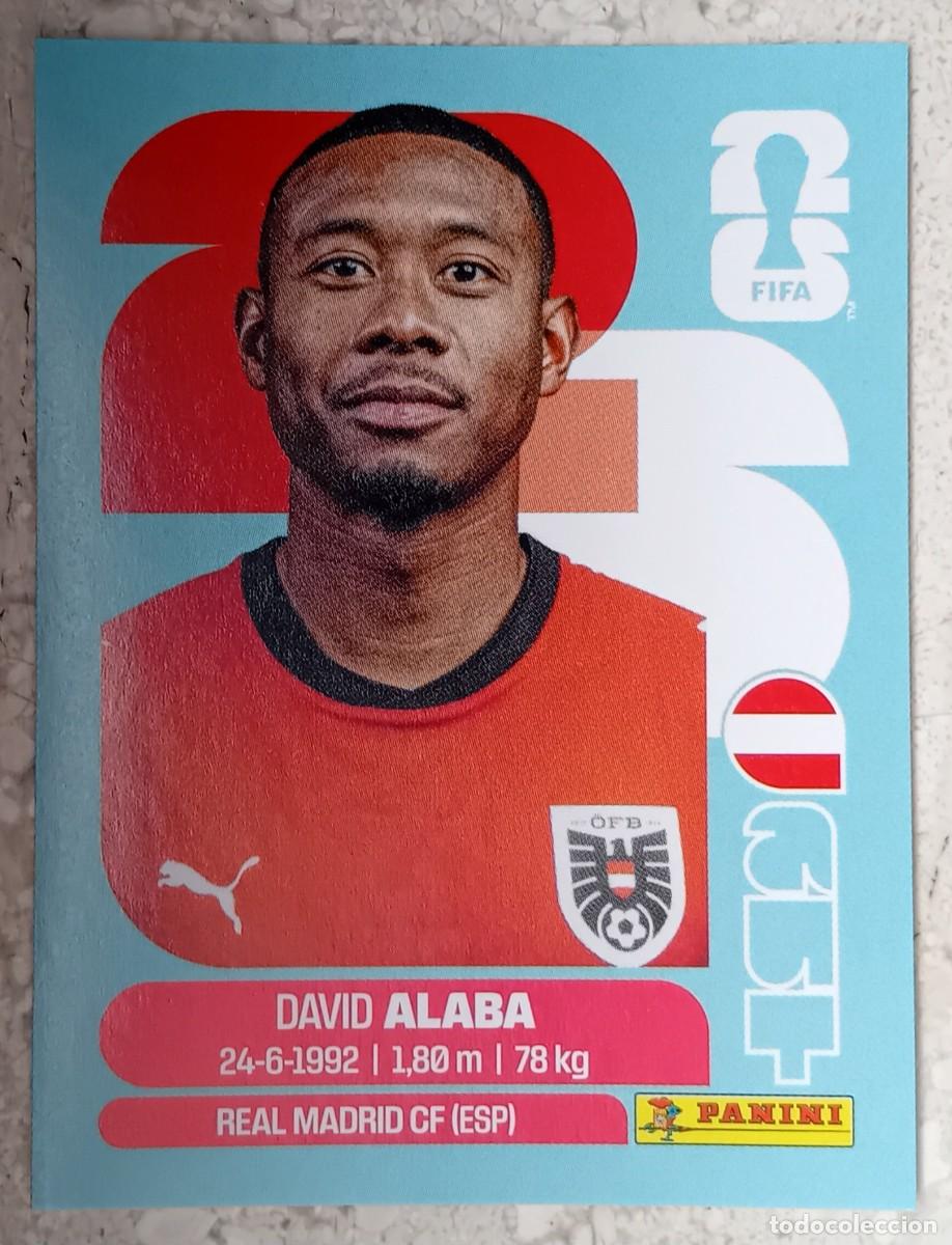Cromos de F&uacute;tbol: Figurina Panini 2026 Cromo World Cup Usa Mundial 2026 David Alaba Austria n AUT 4