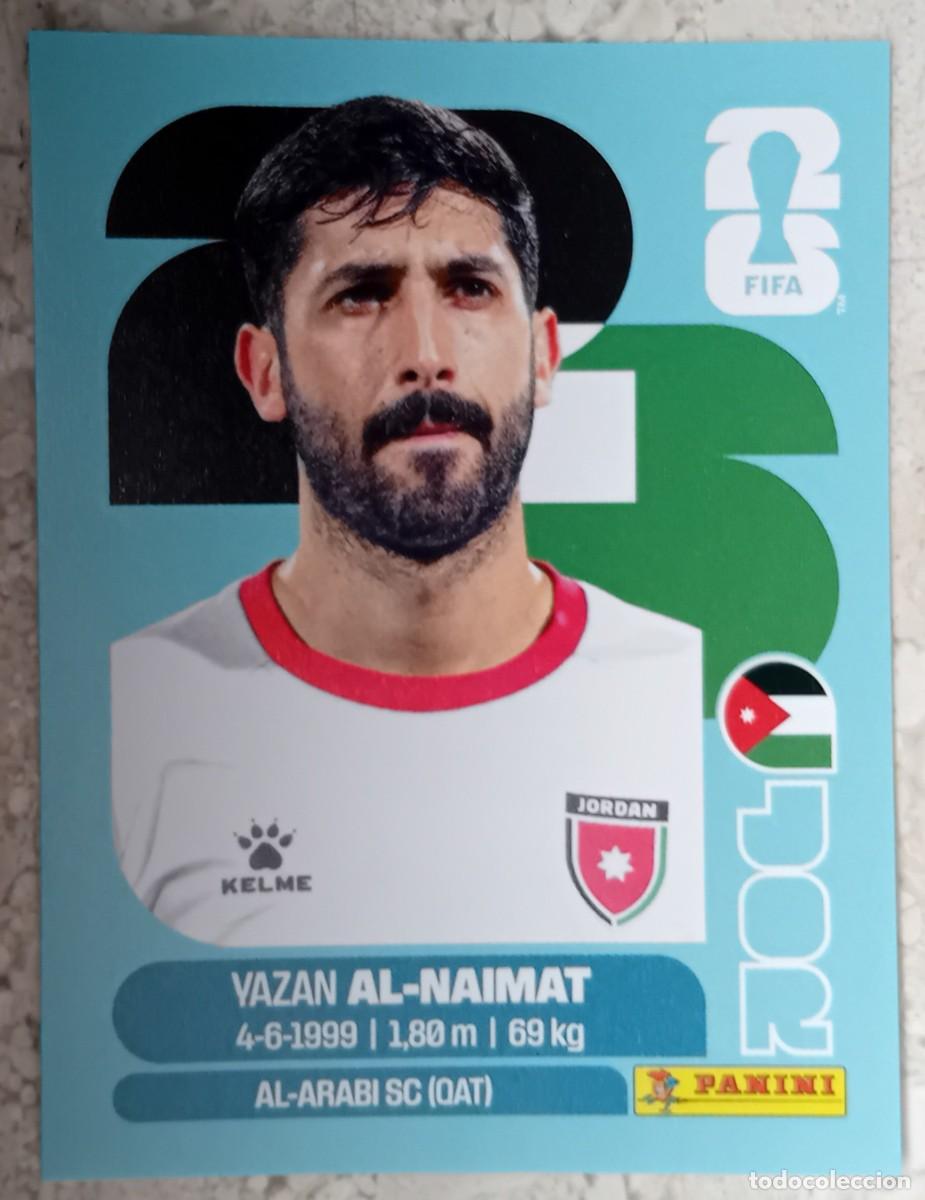 Cromos de F&uacute;tbol: Figurina Panini 2026 Cromo World Cup Usa Mundial 2026 Yazan Al Naimat Jordan n JOR 16