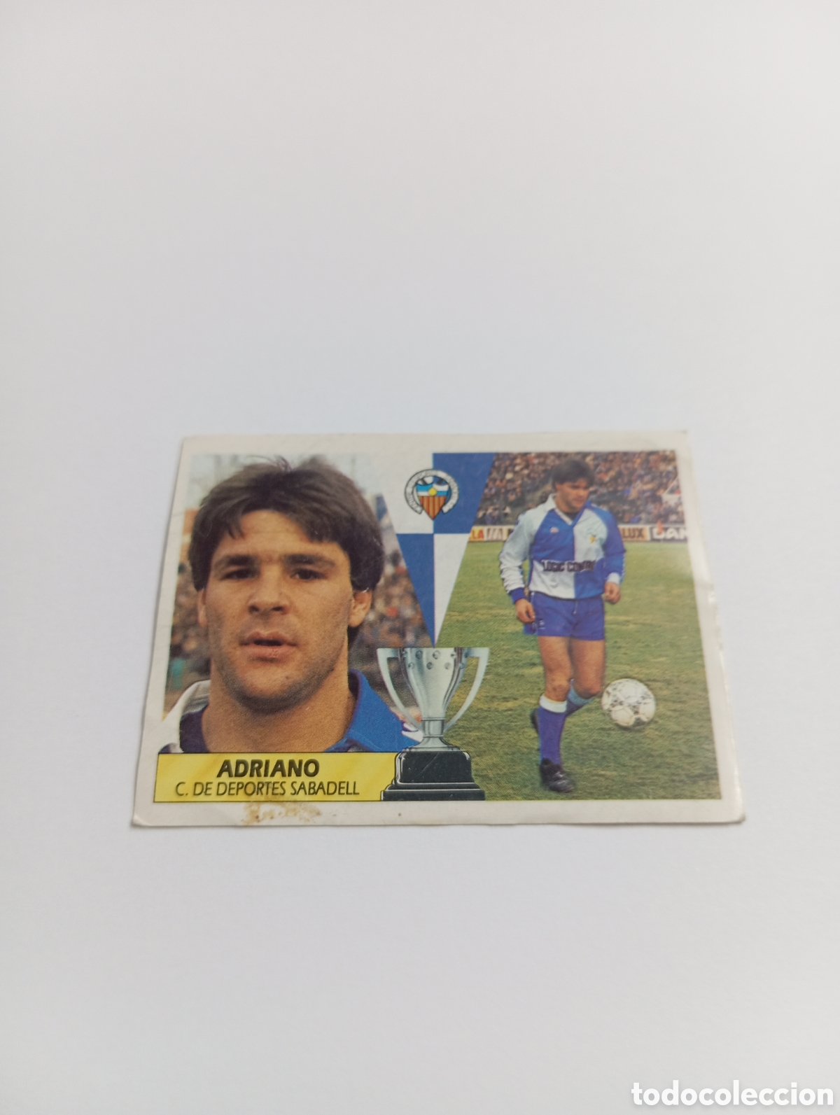 Cromos de F&uacute;tbol: ADRIANO Sabadell Liga Este 1987 1988 Panini 87 88 NUEVO NUNCA USADO