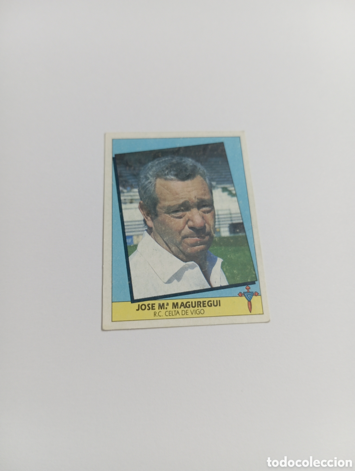 Cromos de F&uacute;tbol: JOSE MAGUREGUI COLOCA Celta de Vigo Liga Este 1987 1988 Panini 87 88 NUEVO NUNCA USADO