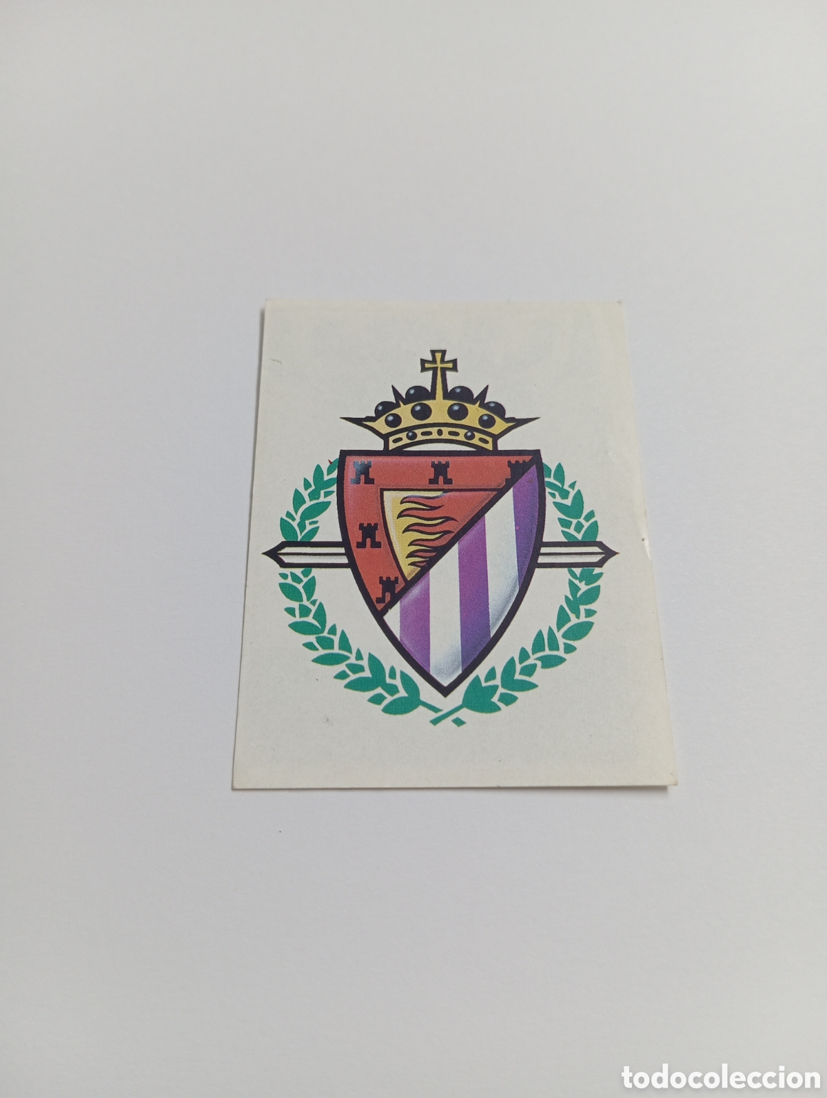 Cromos de Futebol: ESCUDO Valladolid Liga Este 1987 1988 Panini 87 88 NUEVO NUNCA USADO