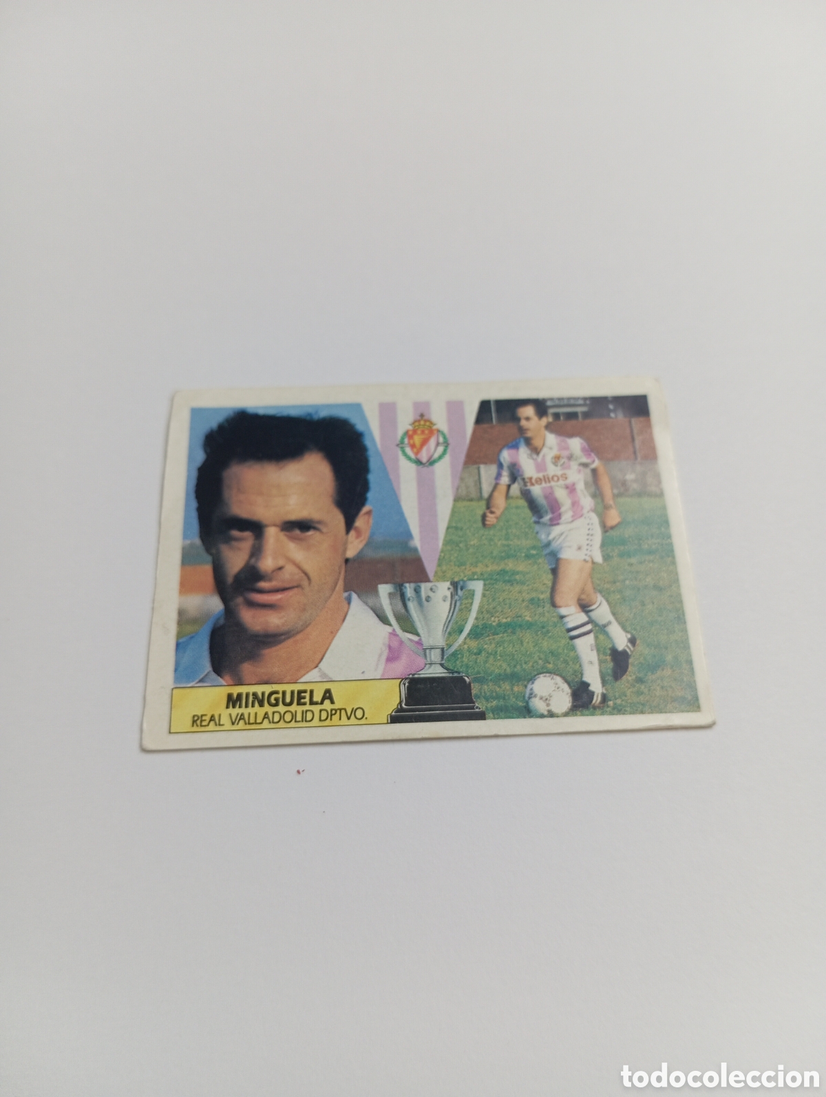 Cromos de Futebol: MINGUELA Valladolid Liga Este 1987 1988 Panini 87 88 NUEVO NUNCA USADO