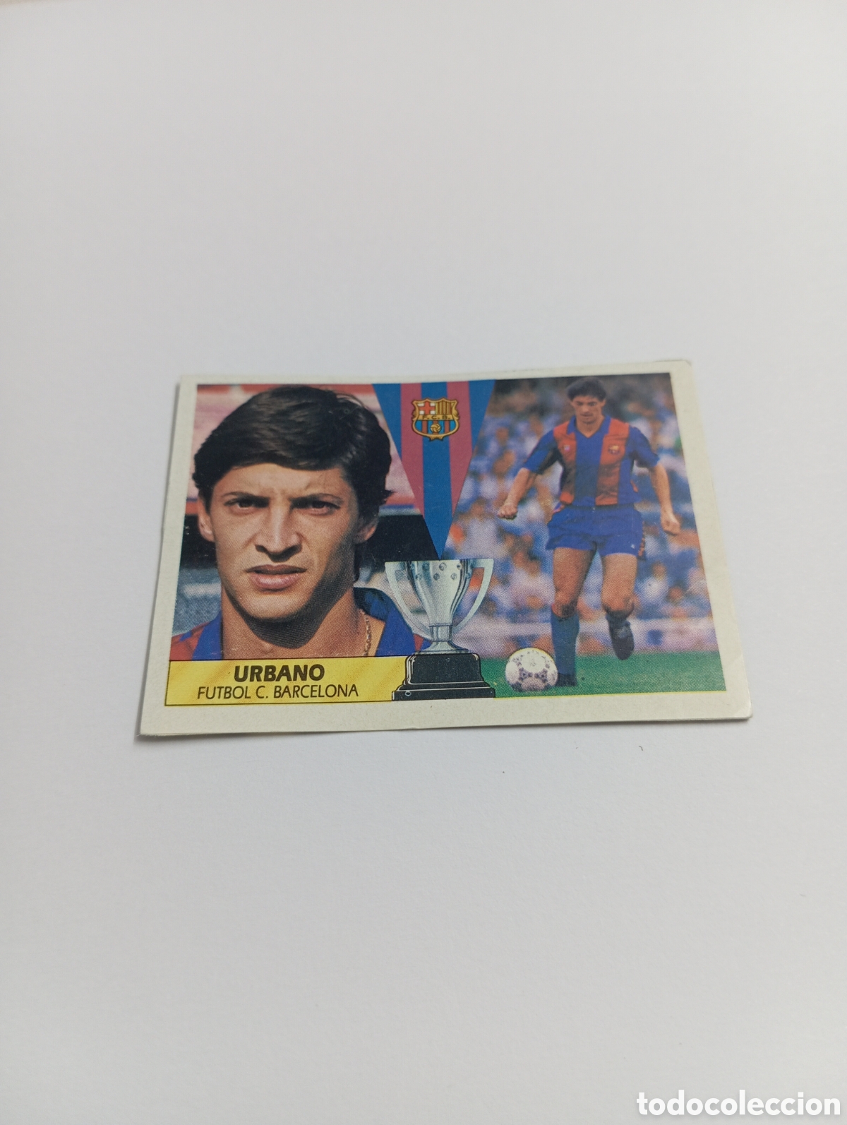 Cromos de Futebol: URBANO Barcelona Liga Este 1987 1988 Panini 87 88 RECUPERADO