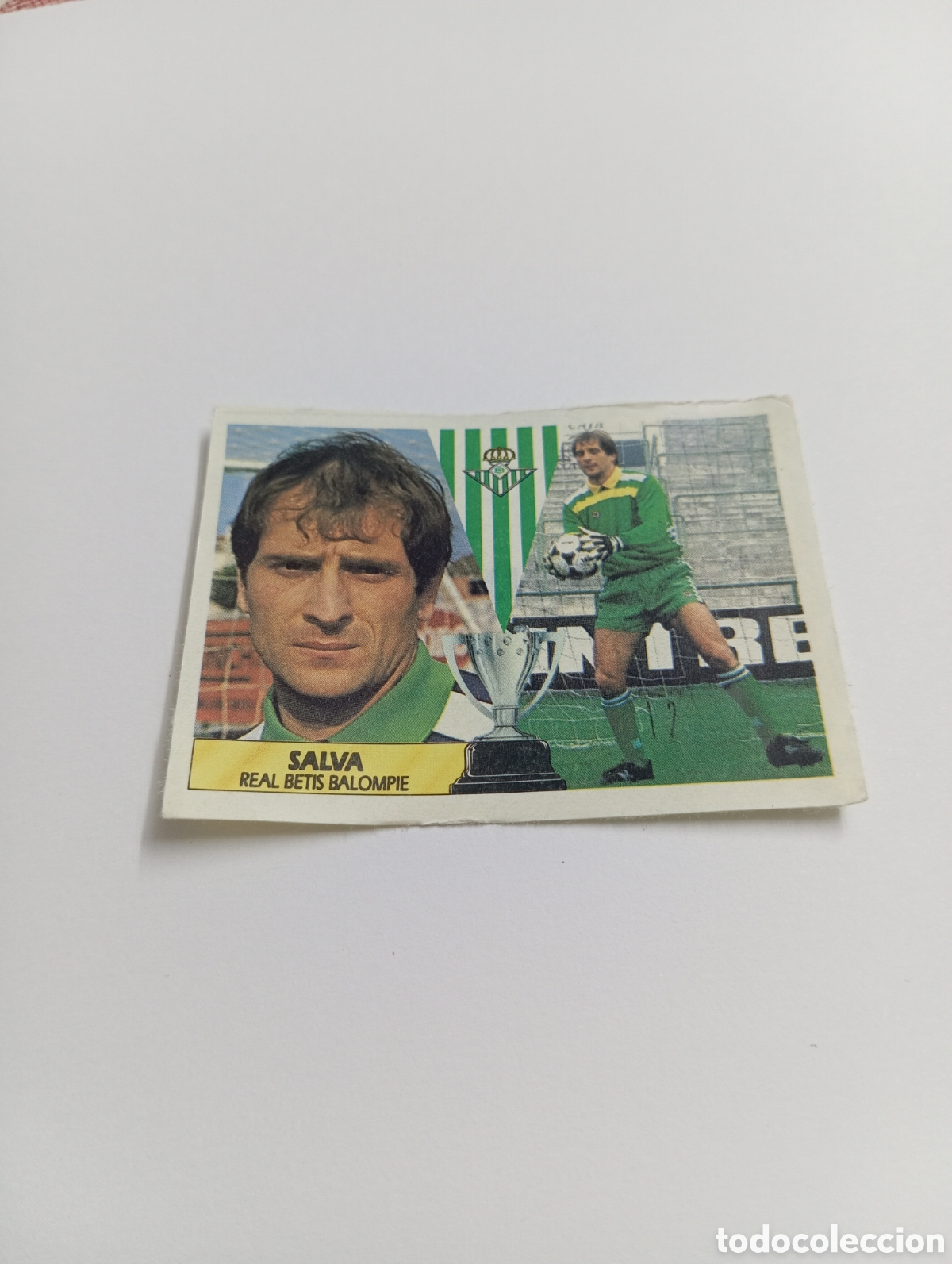 Cromos de Futebol: SALVA Betis Liga Este 1987 1988 Panini 87 88 RECUPERADO