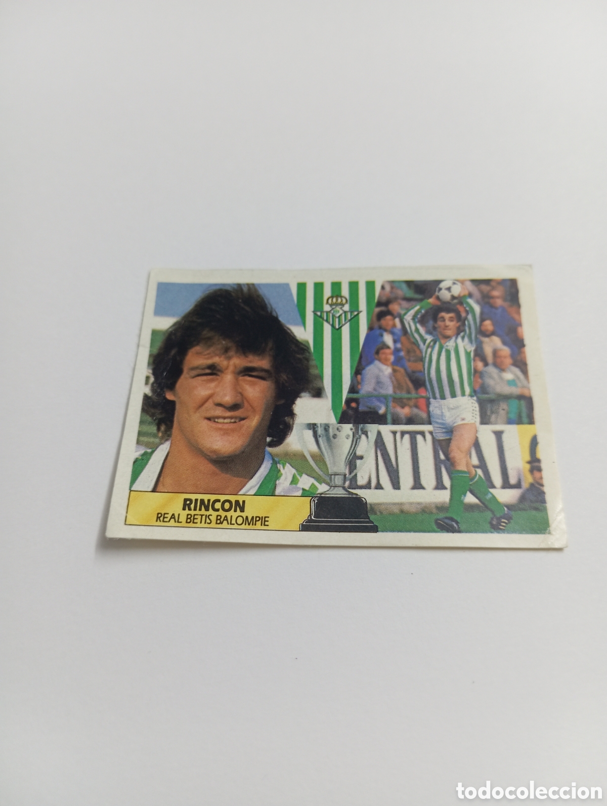 Cromos de Futebol: RINCON Betis Liga Este 1987 1988 Panini 87 88 RECUPERADO