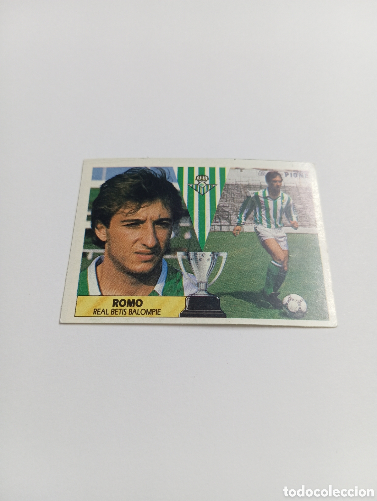 Figurine di Calcio: ROMO BAJA Betis Liga Este 1987 1988 Panini 87 88 RECUPERADO