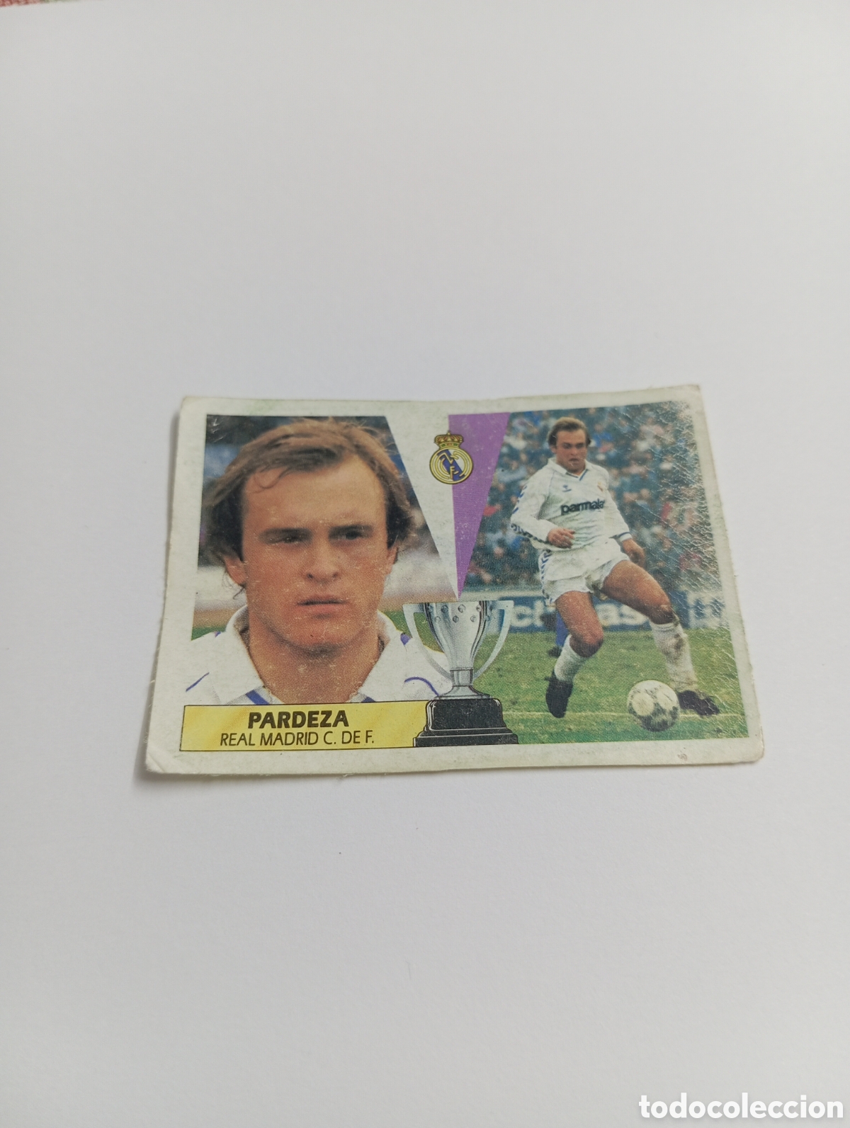 Cromos de F&uacute;tbol: PARDEZA Real Madrid Liga Este 1987 1988 Panini 87 88 RECUPERADO