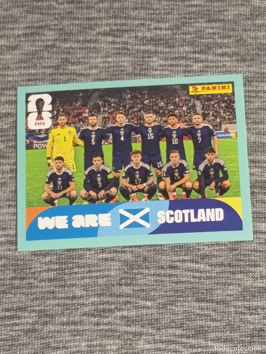 Cromos de F&uacute;tbol: ALINEACION ESCOCIA SCO 13 STICKER MUNDIAL 2026 PANINI FIFA WORLD CUP NUEVO