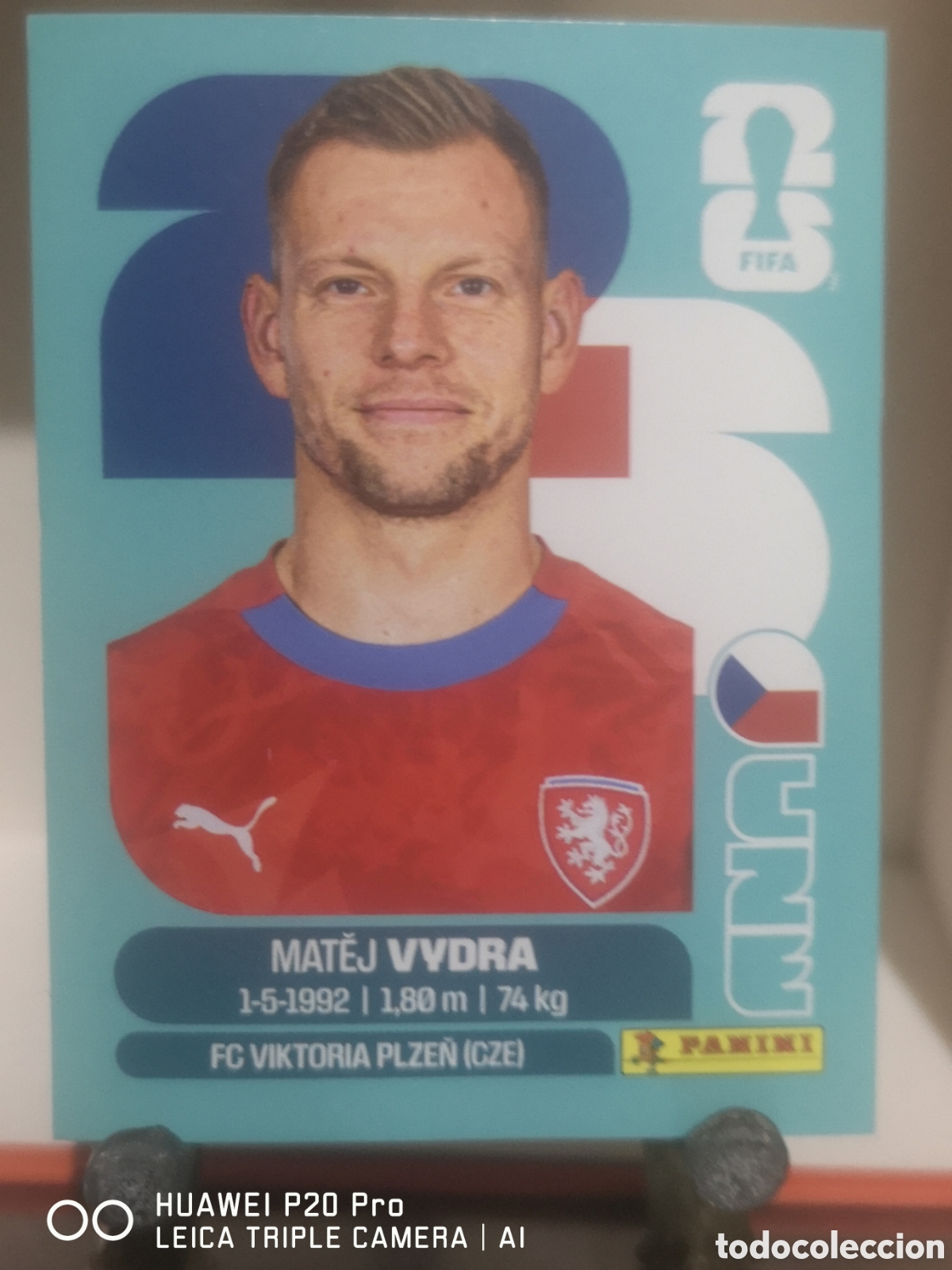 Cromos de F&uacute;tbol: FIFA WORLD CUP MUNDIAL 2026 MATEJ VYDRA - CZE 15