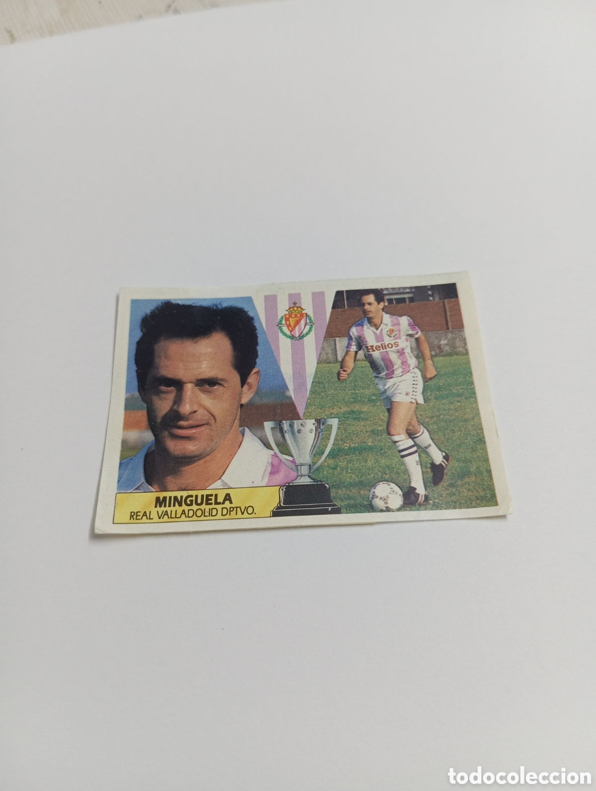 Cromos de F&uacute;tbol: MINGUELA Valladolid Liga Este 1987 1988 Panini 87 88 RECUPERADO
