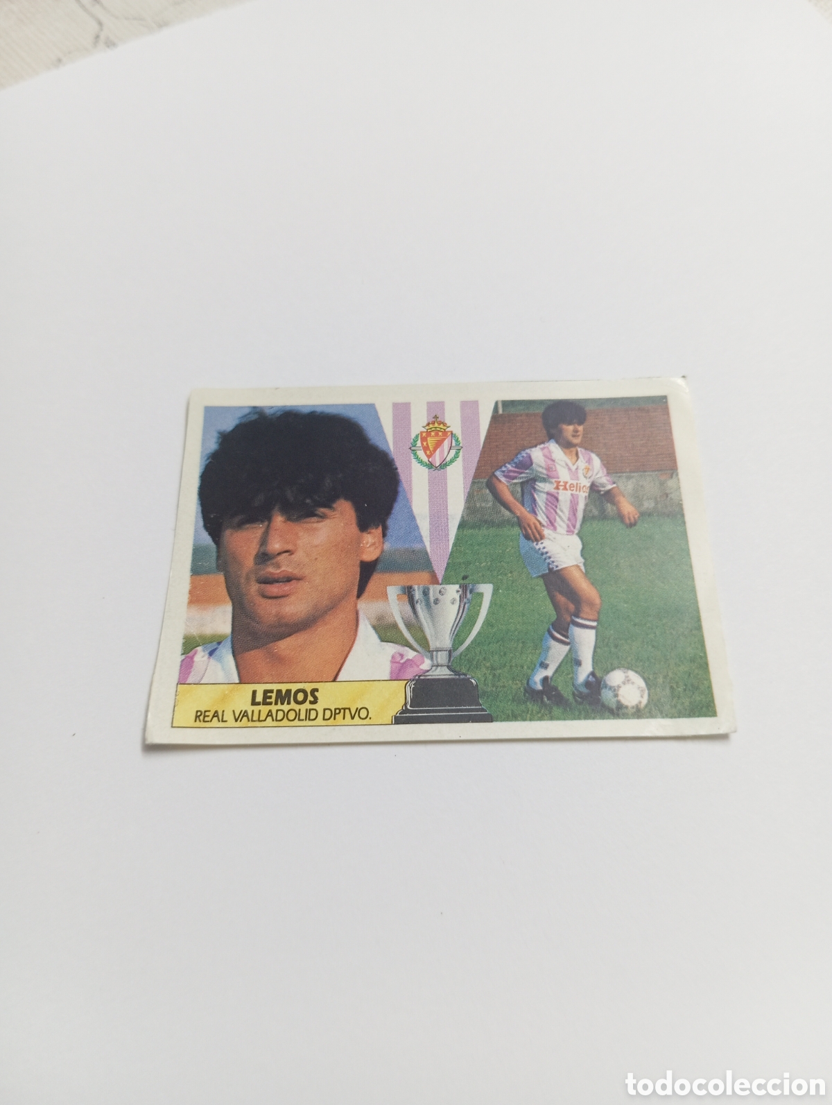 Cromos de F&uacute;tbol: LEMOS Valladolid Liga Este 1987 1988 Panini 87 88 RECUPERADO