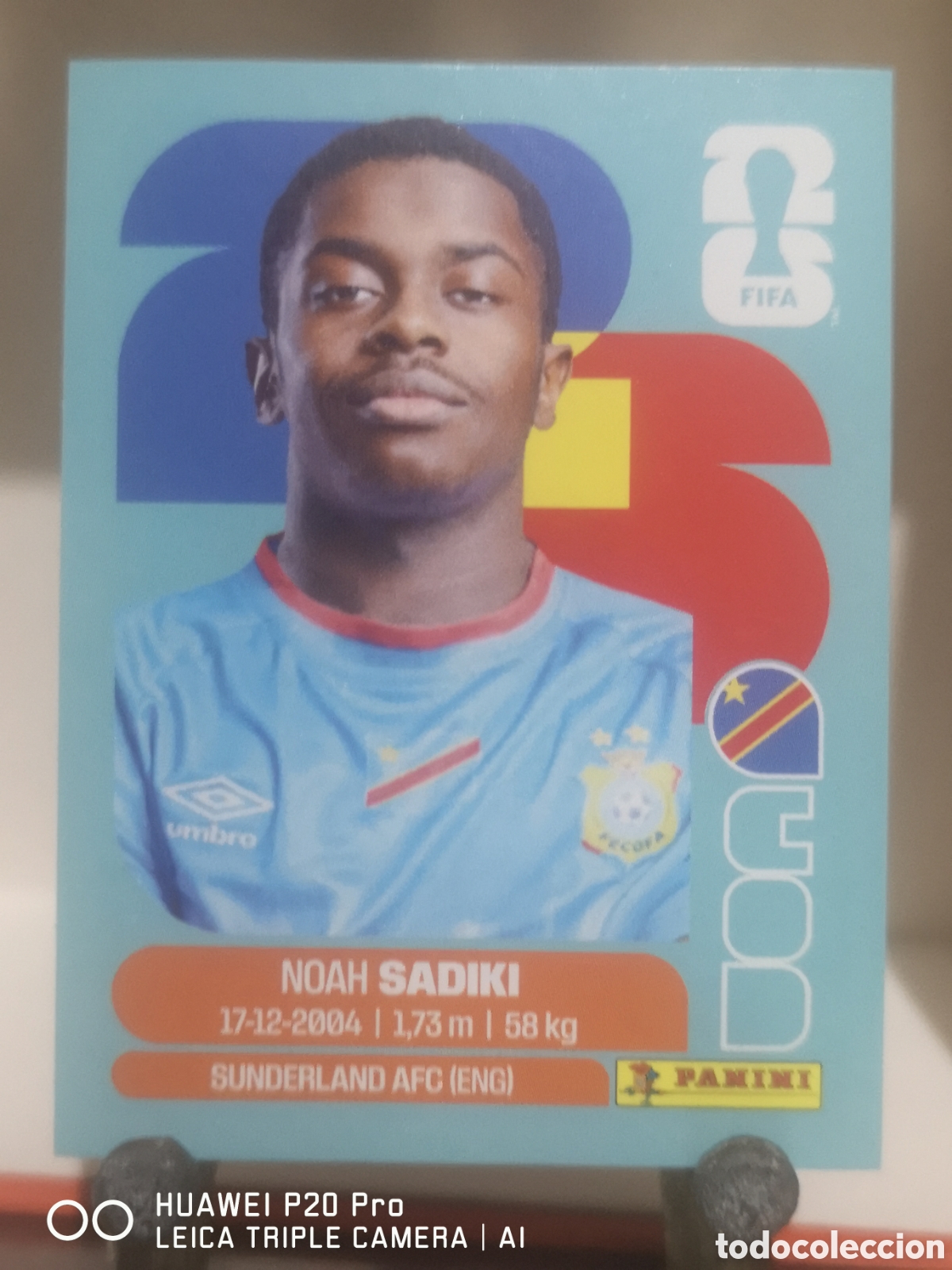 Cromos de F&uacute;tbol: FIFA WORLD CUP MUNDIAL 2026 SADIKI - COD 12