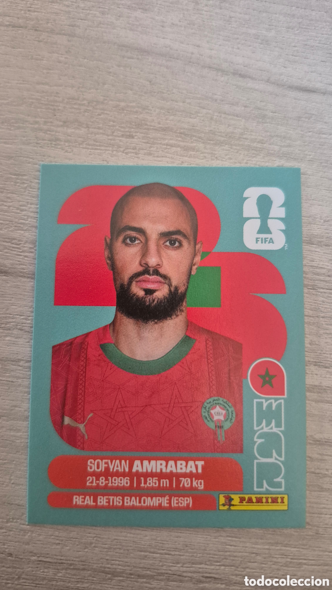 Cromos de F&uacute;tbol: MAR10 Amrabat FIFA World Cup 2026