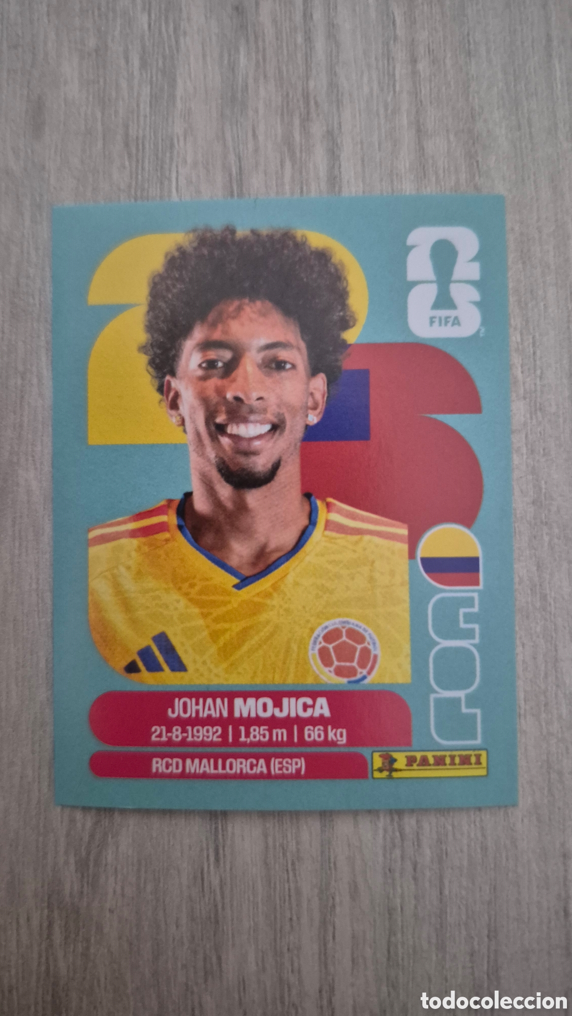 Cromos de F&uacute;tbol: COL7 Mojica FIFA World Cup 2026
