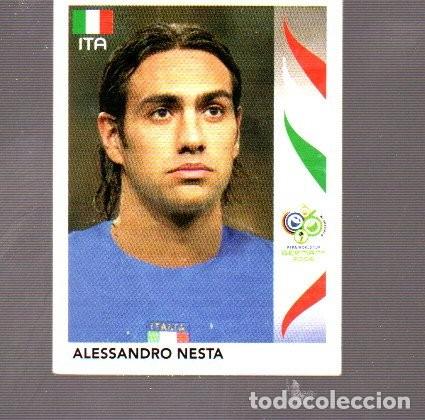 Cromos de F&uacute;tbol: CROMO FUTBOL FIFA WORLD CUP GERMANY A&Ntilde;O 2006 ITA ALESSANDRO NESTA N&ordm; 326 DE CASA PANINI