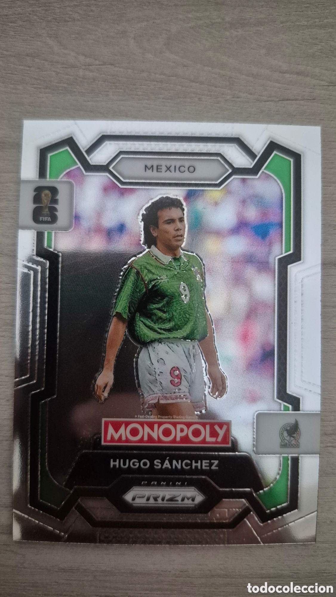 Cromos de F&uacute;tbol: Hugo S&aacute;nchez Panini Monopoly Prizm FIFA World Cup 2026