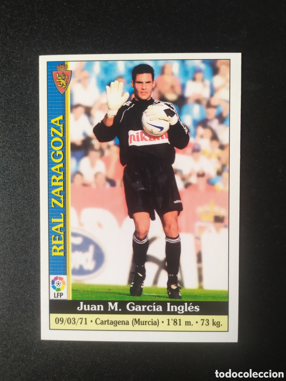 Cromos de F&uacute;tbol: Mundicromo fichas Liga 1999 2000 99 00 Juanmi n&deg; 147 Real Zaragoza