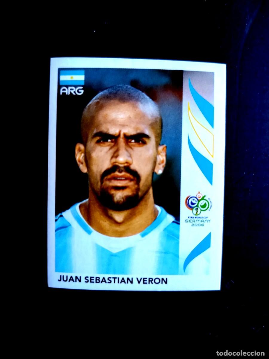 Cromos de F&uacute;tbol: 183 JUAN SEBASTI&Aacute;N VER&Oacute;N (ARGENTINA) ALEMANIA 2006 - PANINI STICKER - FIFA WORLD CUP GERMANY 2006