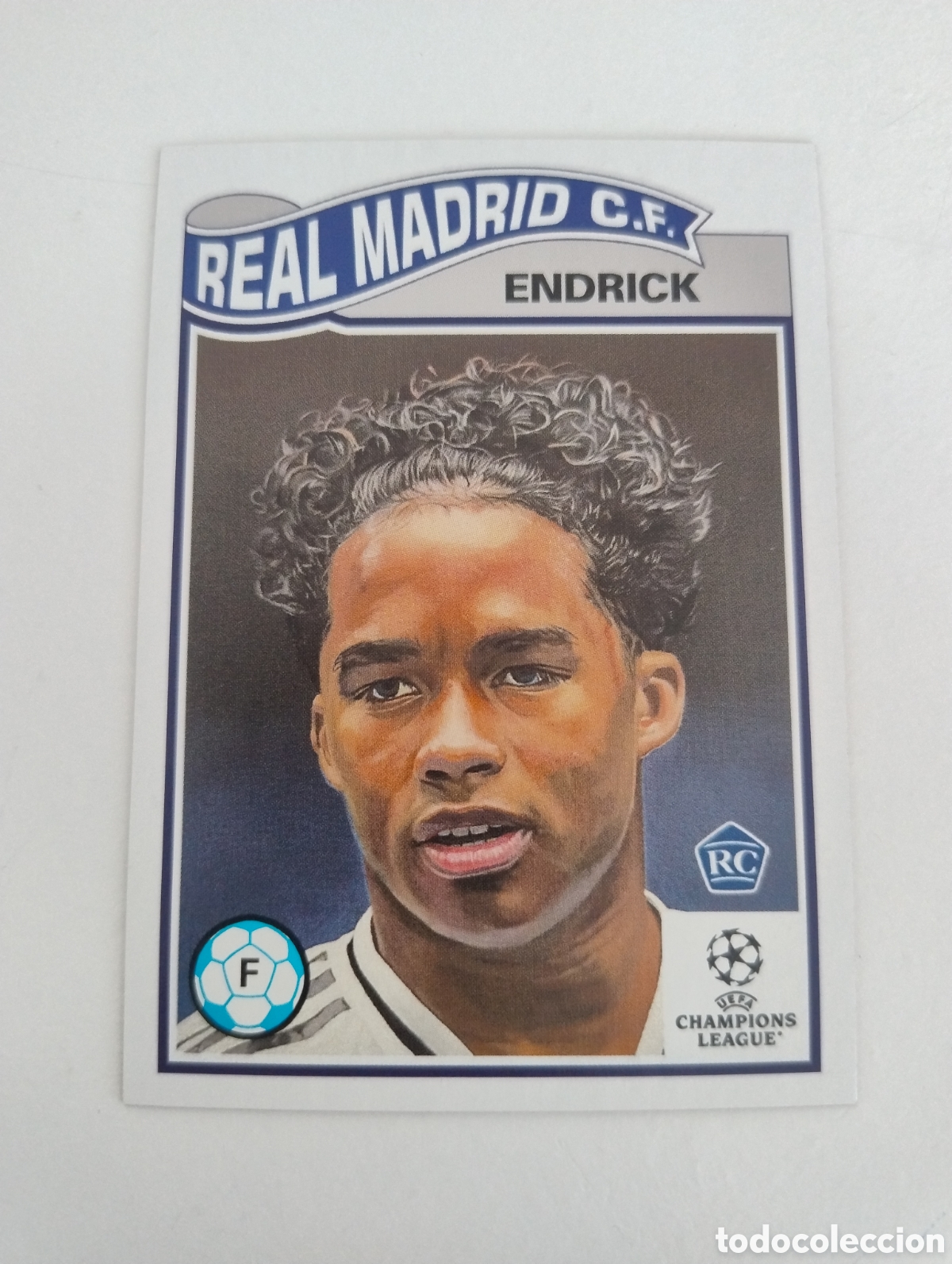 Cromos de F&uacute;tbol: 715 - Endrick - Real Madrid - Topps Living Set