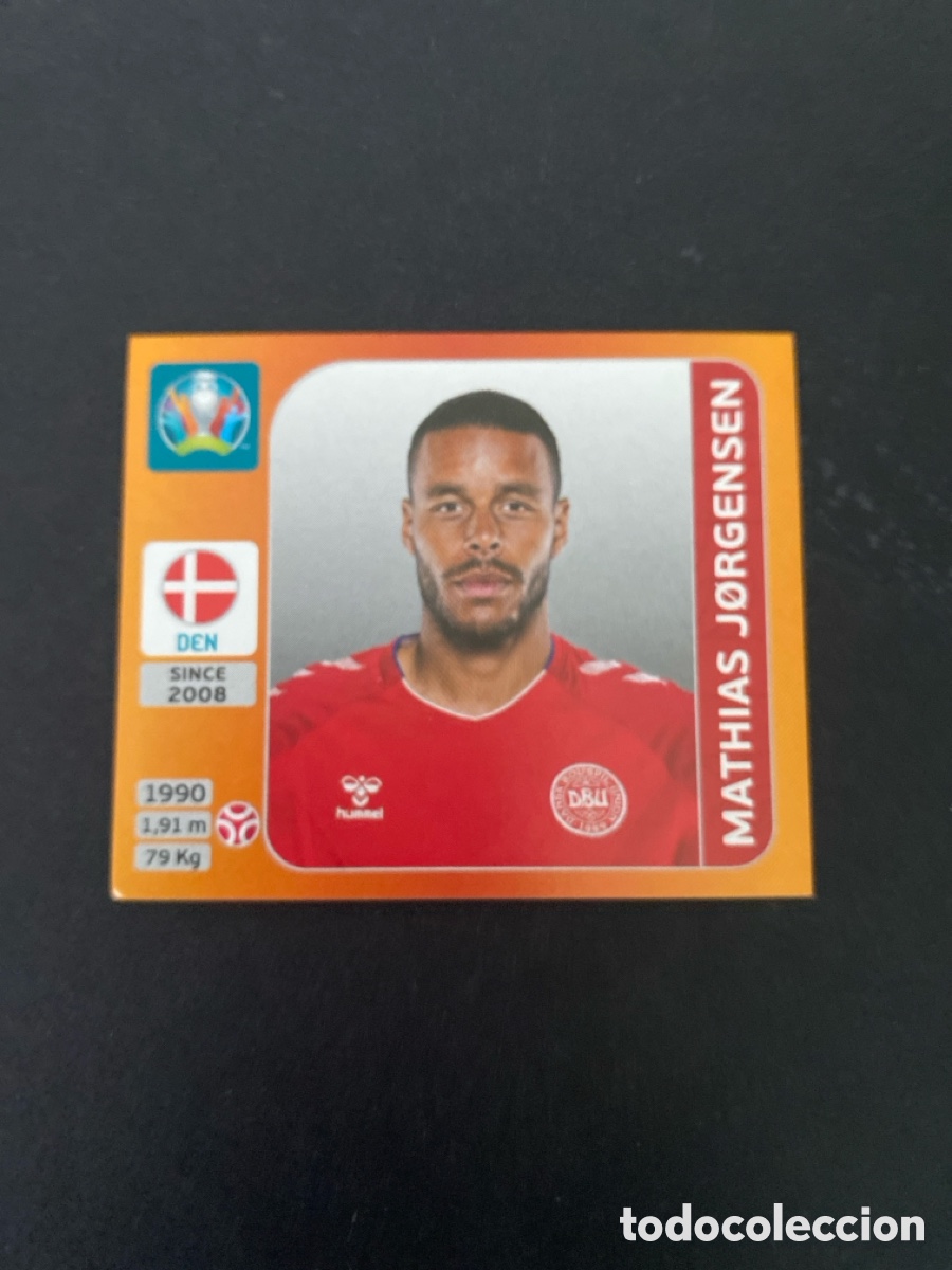 Cromos de F&uacute;tbol: Cromo Euro 2020 Dinamarca N* 160