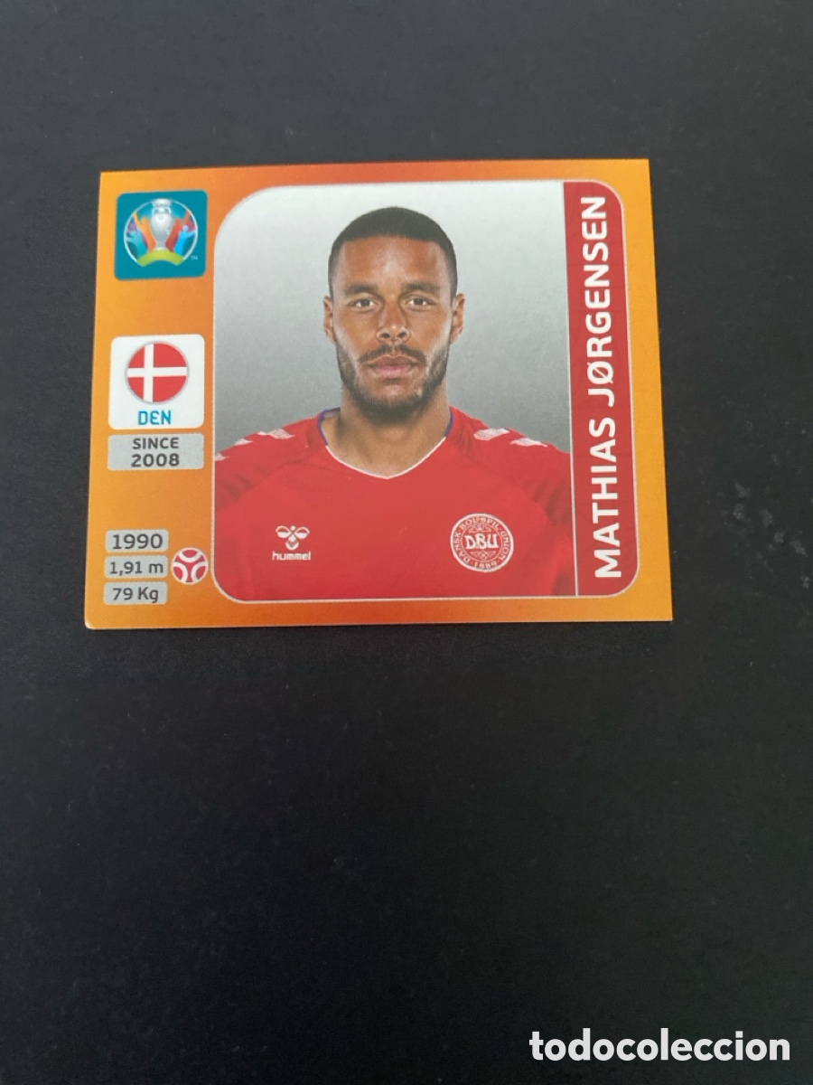 Cromos de F&uacute;tbol: Cromo Euro 2020 Dinamarca N* 160