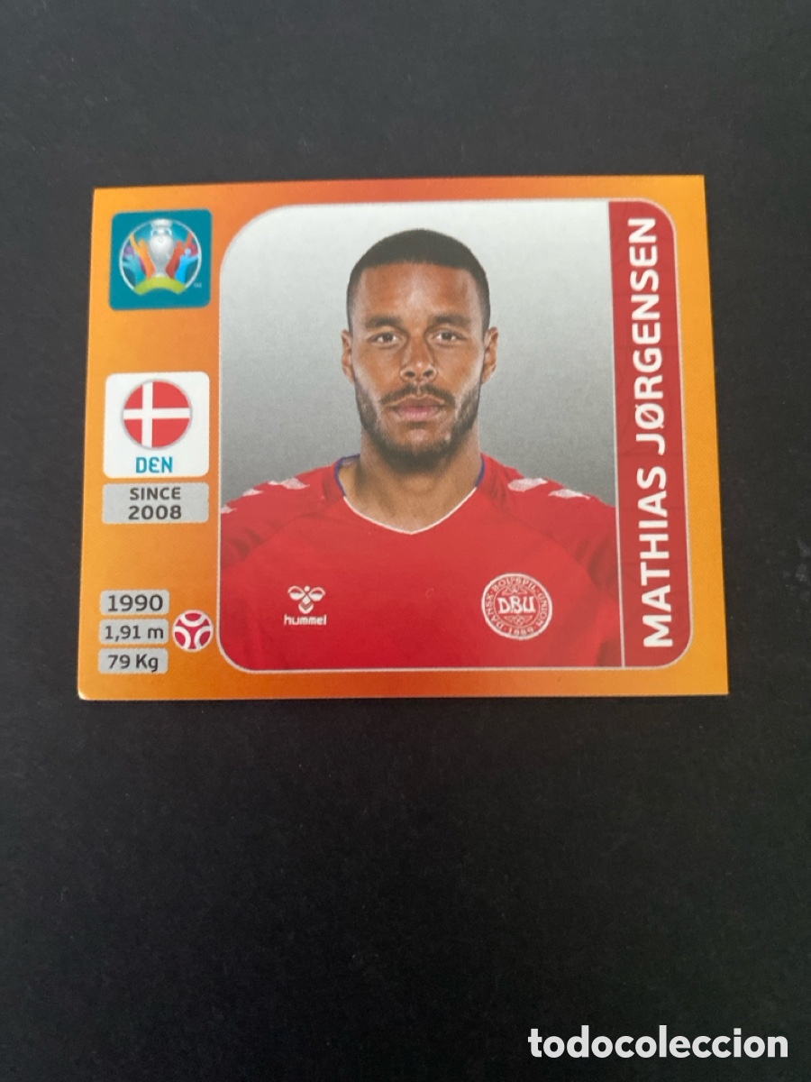 Cromos de F&uacute;tbol: Cromo Euro 2020 Dinamarca N* 160