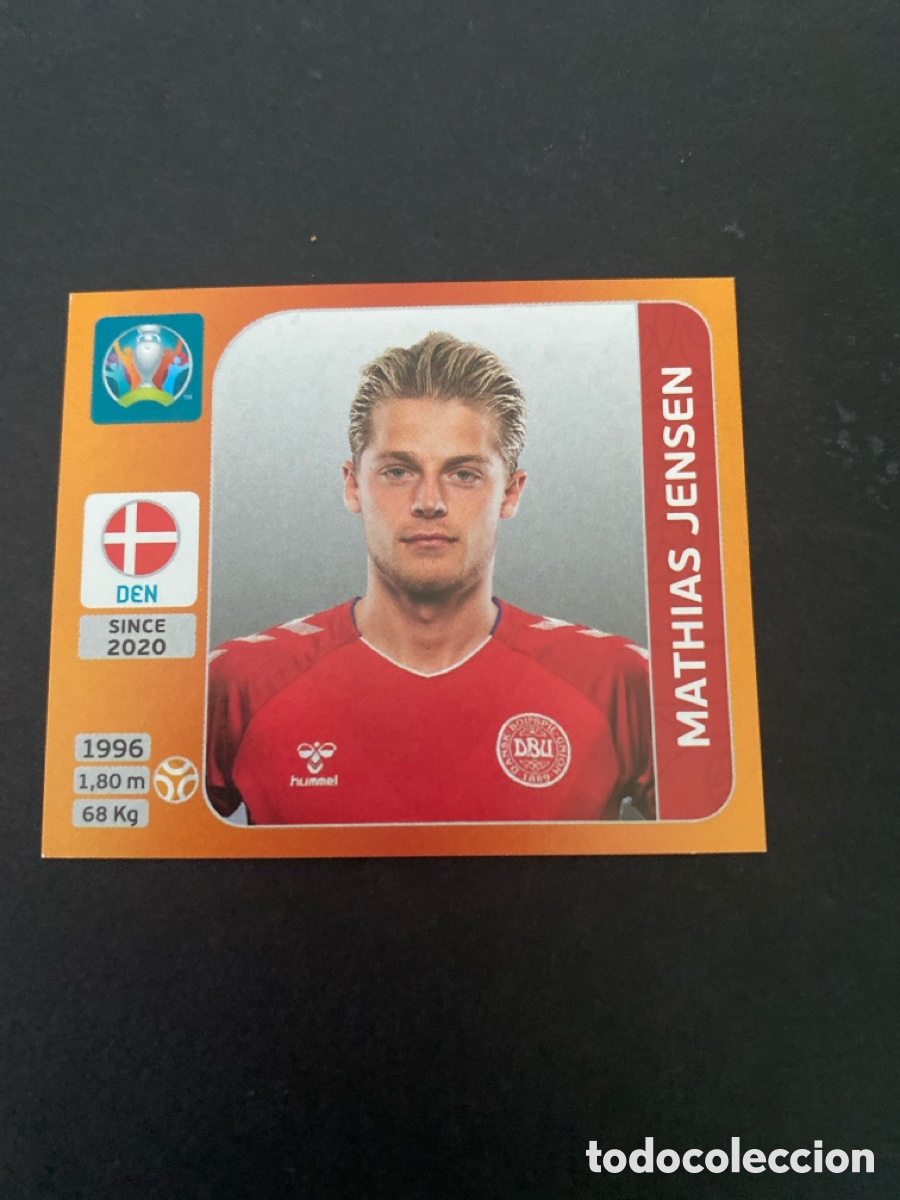 Cromos de F&uacute;tbol: Cromo Euro 2020 Dinamarca N* 169
