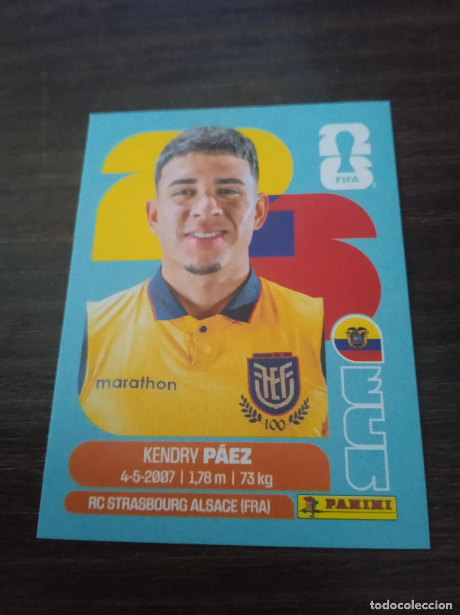 Cromos de Futebol: Cromo Mundial Futbol 2026 Panini canada usa Mexico Ecuador Kendry Paez ECU 11