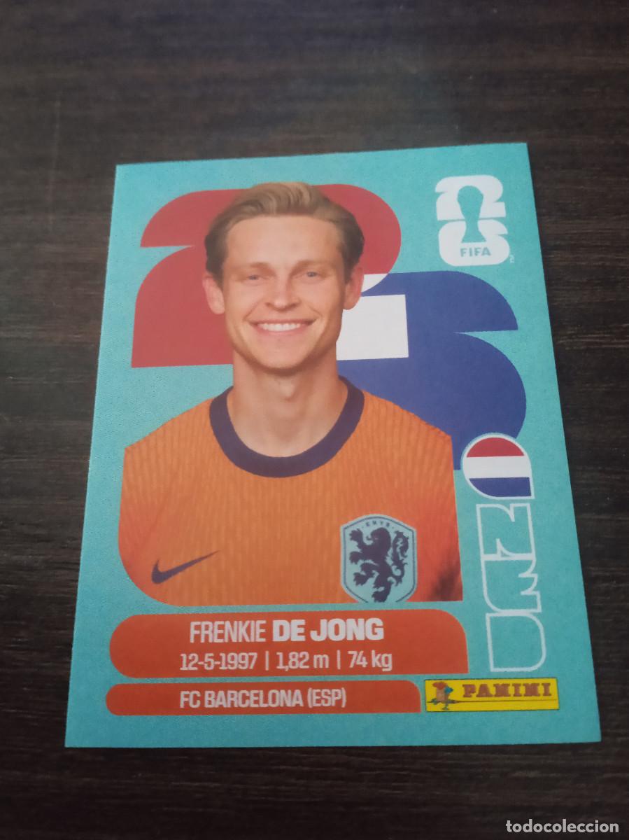 Cromos de Futebol: Cromo Mundial Futbol 2026 Panini canada usa Mexico Holanda Frenkie De jong NED 14