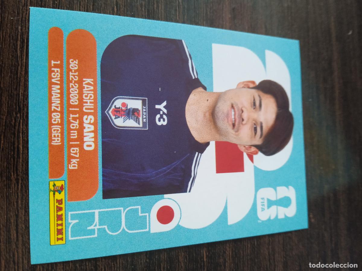 Cromos de F&uacute;tbol: Cromo Mundial Futbol 2026 Panini canada usa Mexico Japon Kaishu Sano JPN 8