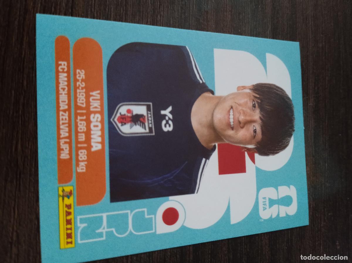 Cromos de F&uacute;tbol: Cromo Mundial Futbol 2026 Panini canada usa Mexico Japon Yuki Soma JPN 9