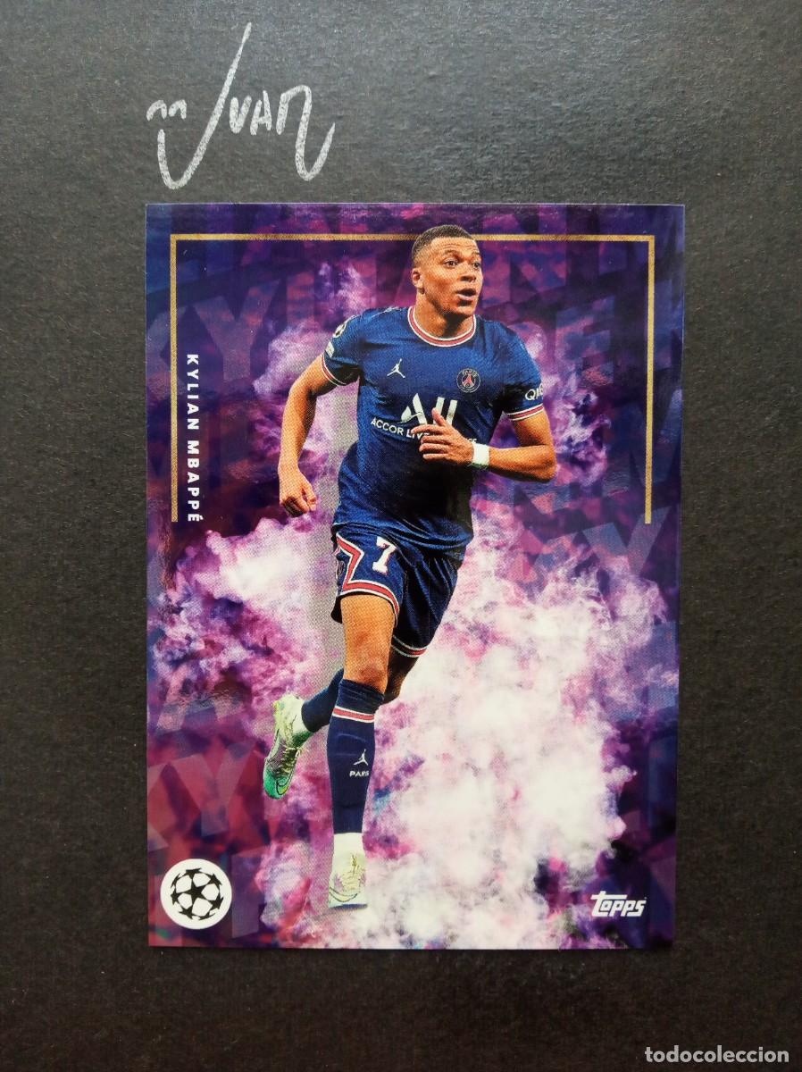 Cromos de F&uacute;tbol: MBAPPE PARIS SAINT-GERMAIN REAL MADRID ⚽ TOPPS &reg; MOURINHO PLATINUM CURATED SET 2022 2022 22 23 NUEVO