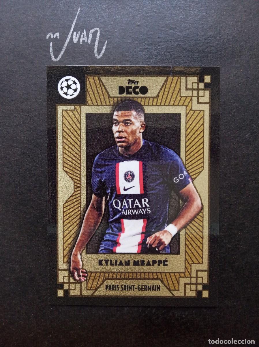 Cromos de F&uacute;tbol: MBAPPE PARIS SAINT-GERMAIN REAL MADRID 25 26 ⚽ TOPPS &reg; DECO CHAMPIONS LEAGUE 2022 2023 22 23 NUEVO