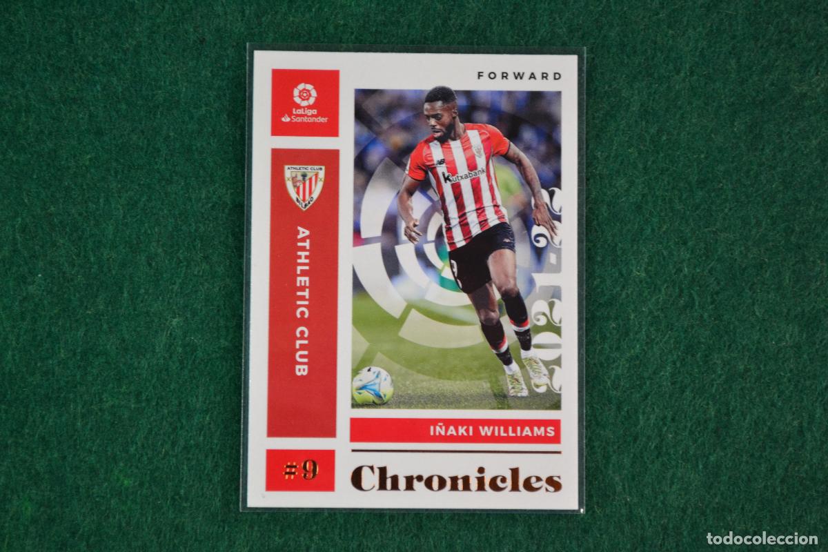 Cromos de F&uacute;tbol: PANINI CHRONICLES 2021-22 - 1 I&Ntilde;AKI WILLIAMS (ATHLETIC DE BILBAO) SERIE CHRONICLES