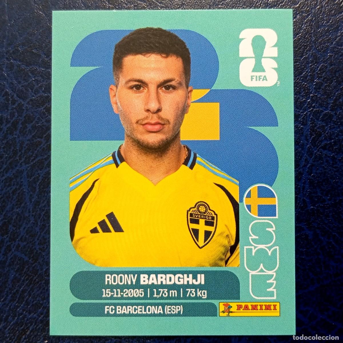 Cromos de F&uacute;tbol: ⚜️ Roony Bardghji SWE 16. Sticker Panini FIFA World Cup 2026. MS, Nueva de paquete, New from Package