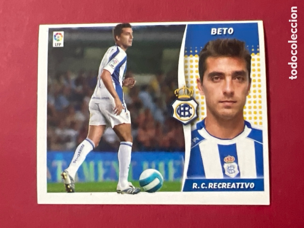 Cromos de F&uacute;tbol: C6992. BETO RECREATIVO DE HUELVA CROMO LIGA F&Uacute;TBOL PANINI EDICIONES ESTE 2006-2007 06-07