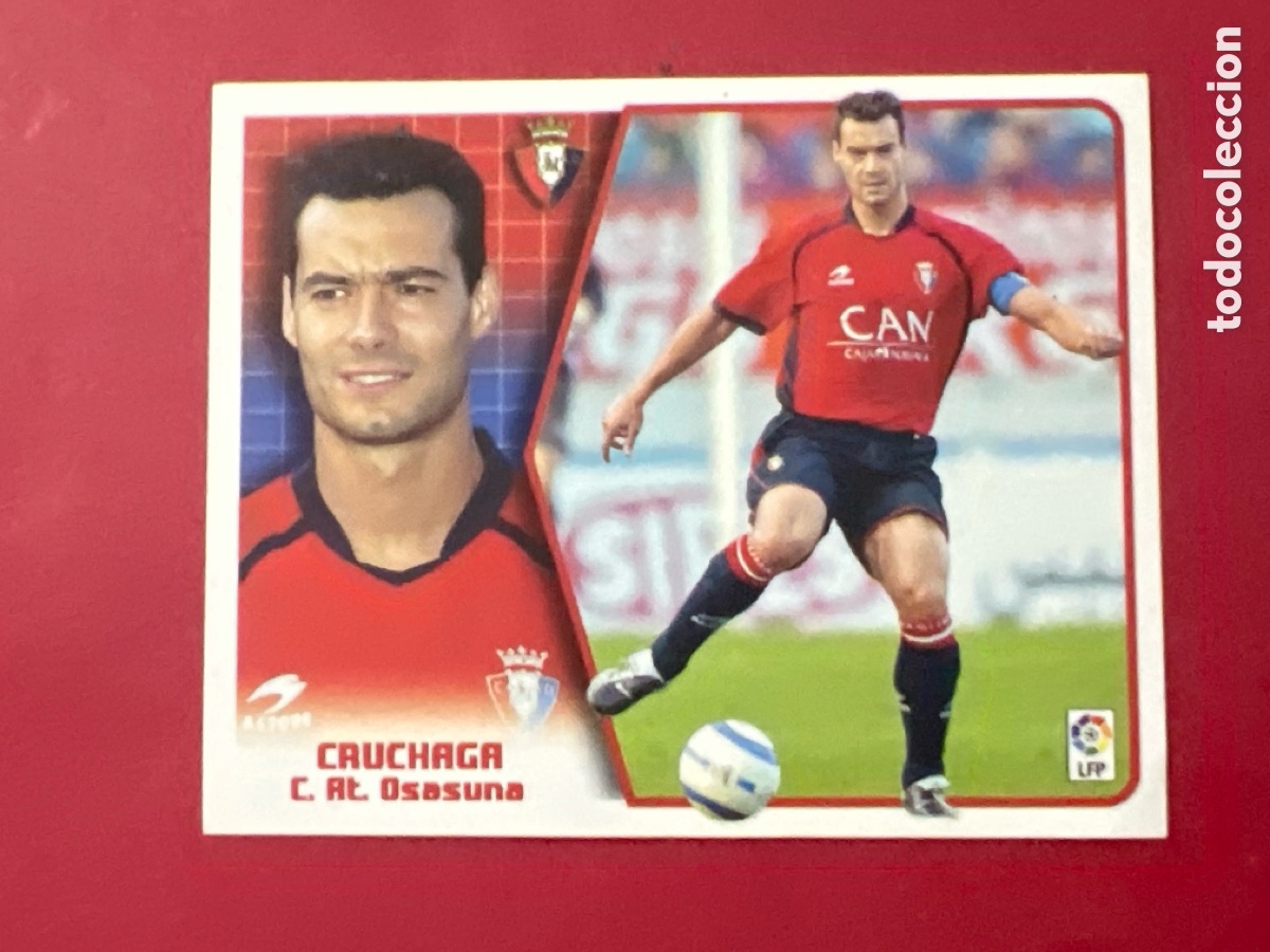 Cromos de F&uacute;tbol: C6994. CROMO FUTBOL 05 06 SIN PEGAR LIGA ESTE 2005 2006 CLUB ATLETICO OSASUNA CRUCHAGA