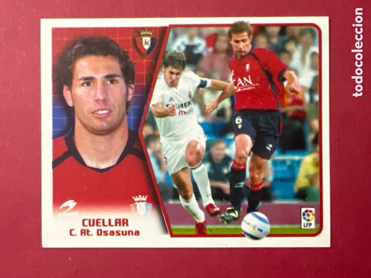 Cromos de F&uacute;tbol: C6995. CUELLAR OSASUNA EDICIONES ESTE 2005 2006 LIGA ESTE 05 06 SIN PEGAR CROMO FUTBOL