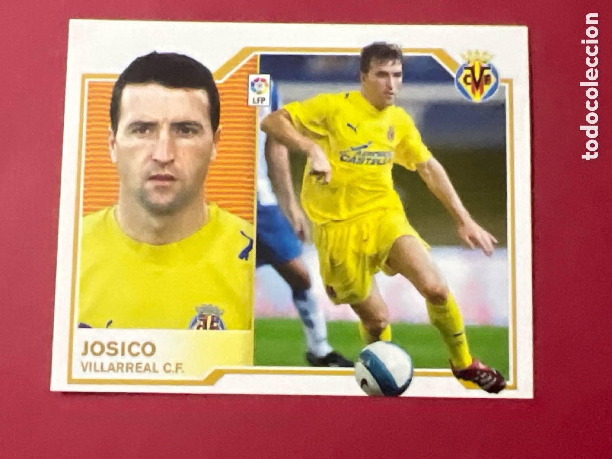 Cromos de F&uacute;tbol: C6998. Cromo Futbol Liga 2007/08 Josico.Villarreal.Este.sin pegar