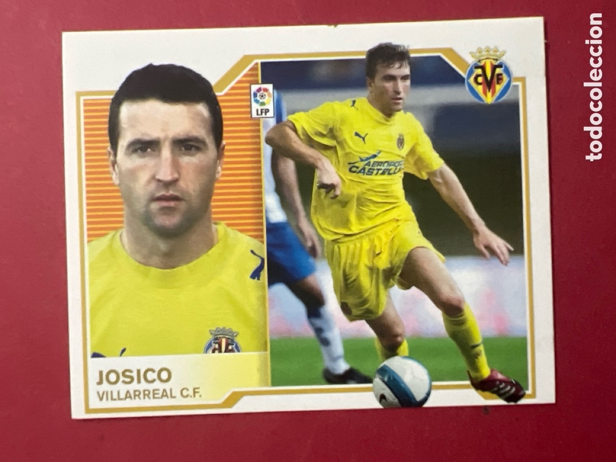 Fu&szlig;ball-Sticker: C7007. Cromo Futbol Liga 2007/08 Josico.Villarreal.Este.sin pegar