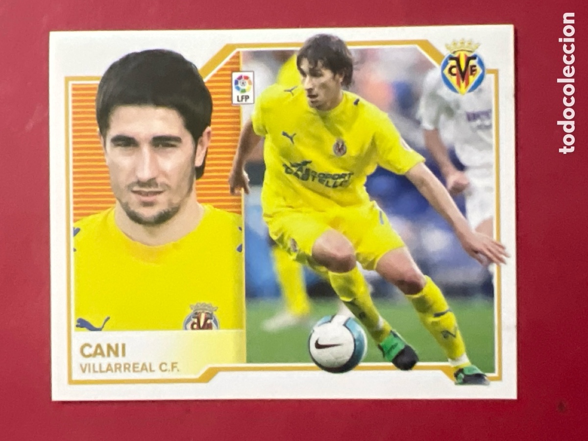 Fu&szlig;ball-Sticker: C7008. CROMO FUTBOL 07 08 SIN PEGAR LIGA ESTE 2007 2008 VILLARREAL CF CANI