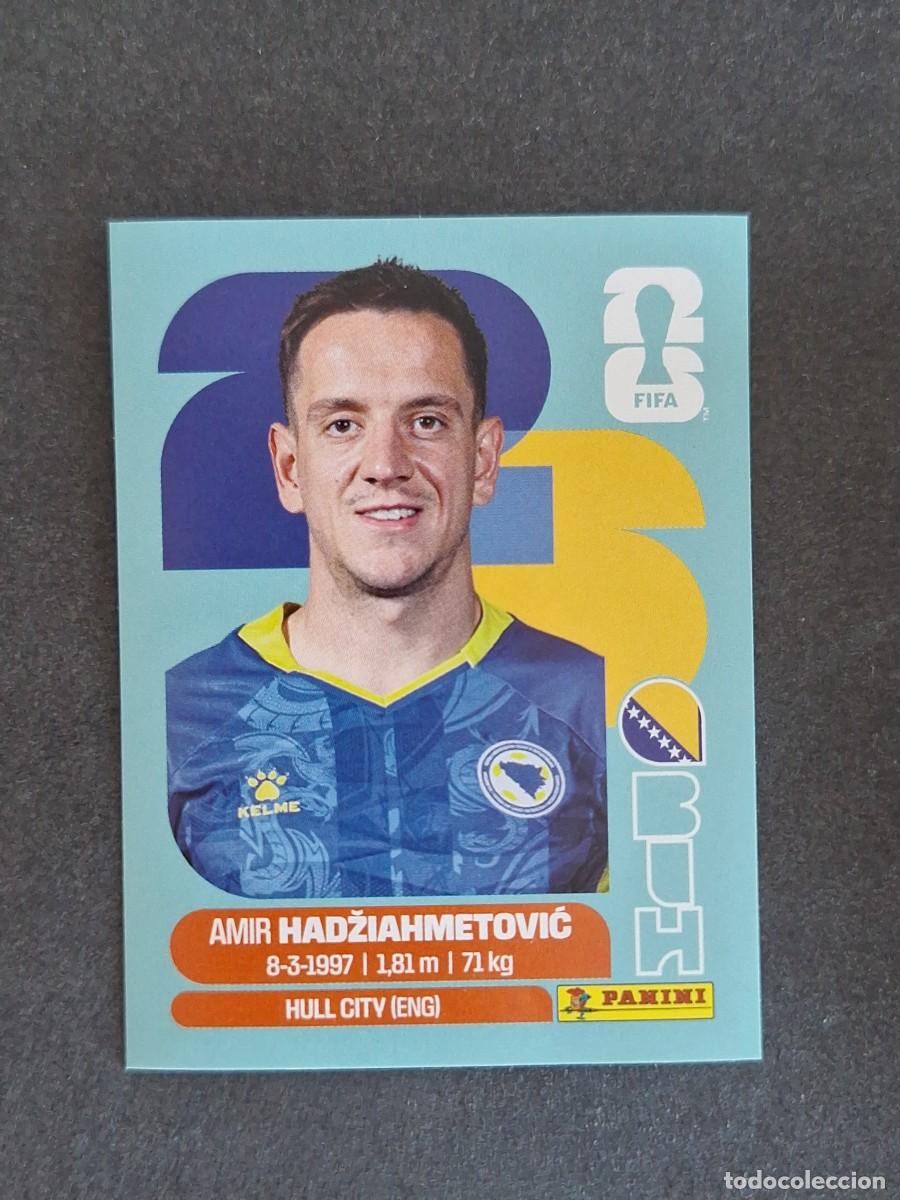 Cromos de F&uacute;tbol: L2 HADZIAHMETOVIC SELECCION BOSNIA 08 PANINI MUNDIAL FIFA WORLD CUP 2026 PANINI NUNCA PEGADO