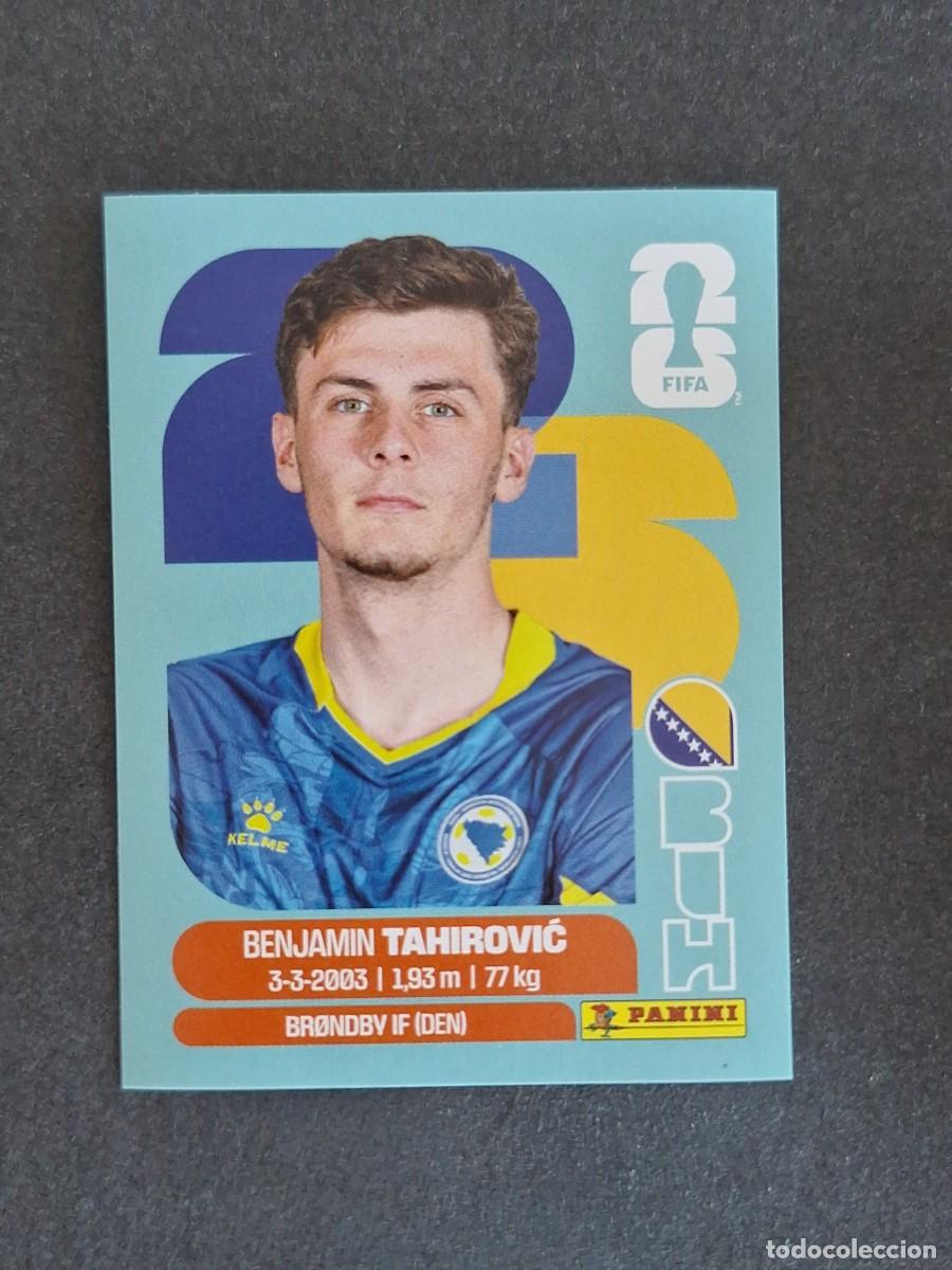 Football Stickers: L2 TAHIROVIC SELECCION BOSNIA 09 PANINI MUNDIAL FIFA WORLD CUP 2026 PANINI NUNCA PEGADO