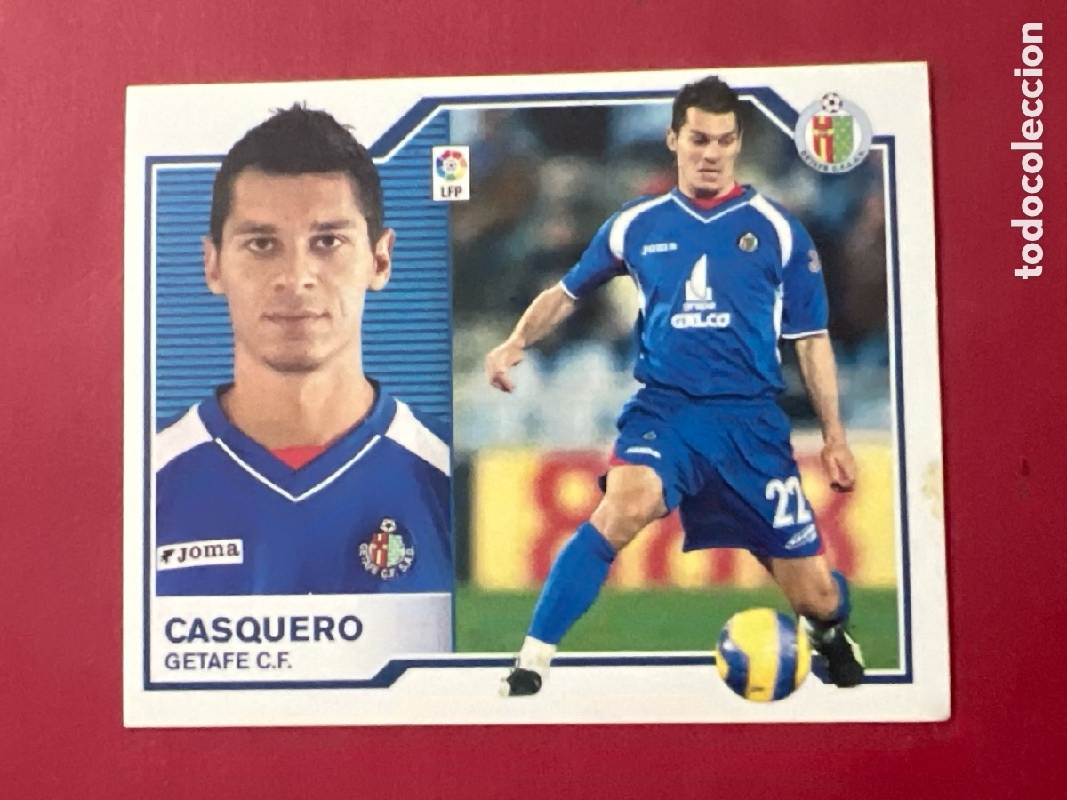 Cromos de F&uacute;tbol: C7012. CASQUERO GETAFE EDICIONES ESTE 2007 2008 LIGA ESTE 07 08 NUEVO SIN PEGAR CROMO