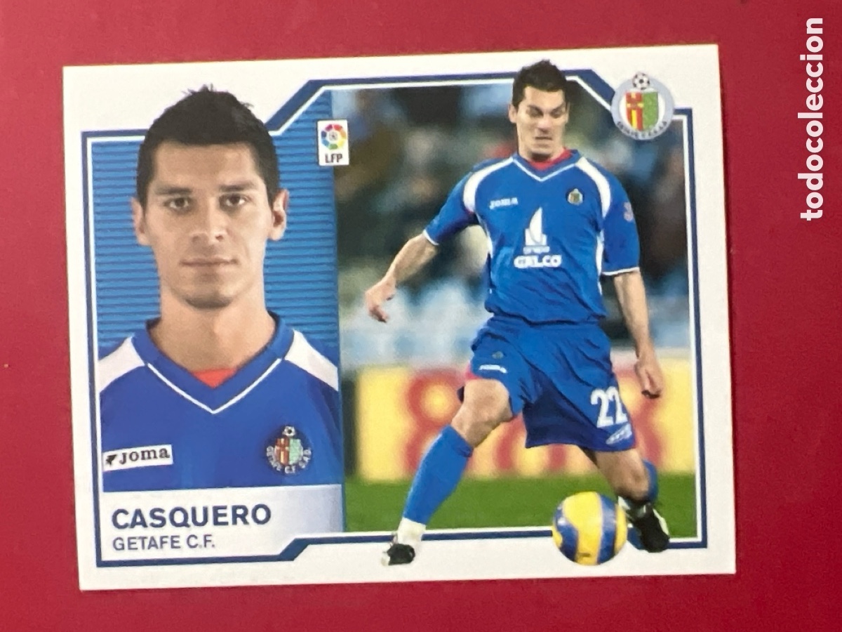 Cromos de F&uacute;tbol: C7013. CASQUERO GETAFE EDICIONES ESTE 2007 2008 LIGA ESTE 07 08 NUEVO SIN PEGAR CROMO